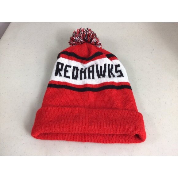 Miami University Red Hawks Beanie Hat Mens One Size - Picture 2 of 4